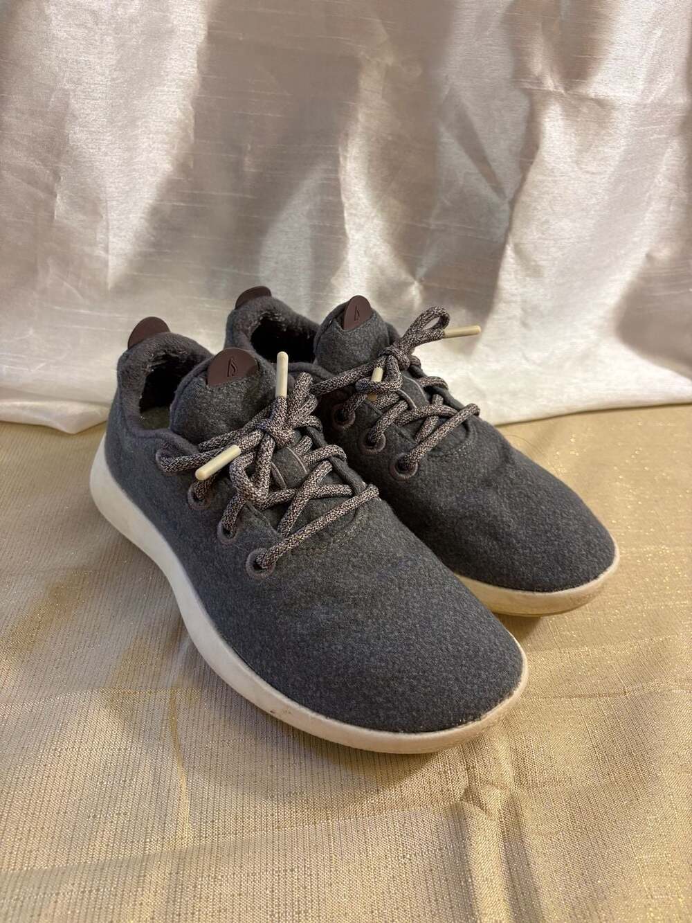 Allbirds Wool Runner Mizzles Size W8 Grey Sneakers